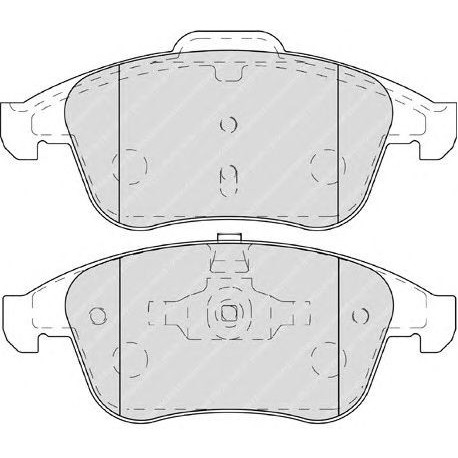 Kit pastiglie freno anteriore