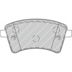 Kit pastiglie freno anteriore