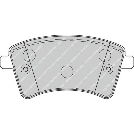 Kit pastiglie freno anteriore