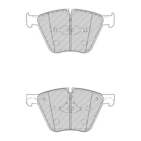 Kit pastiglie freno anteriore