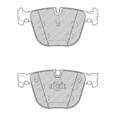 Kit pastiglie freno posteriore