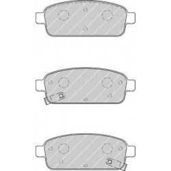 Kit pastiglie freno posteriore