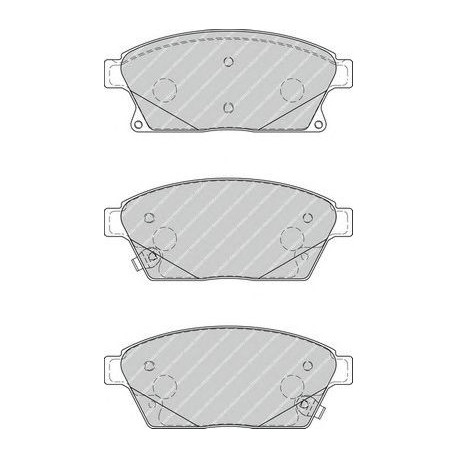 Kit pastiglie freno anteriore
