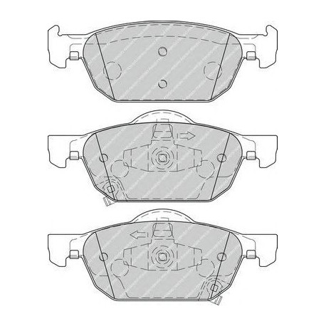Kit pastiglie freno anteriore