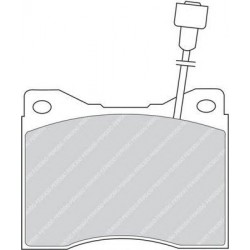 Kit pastiglie freno anteriore