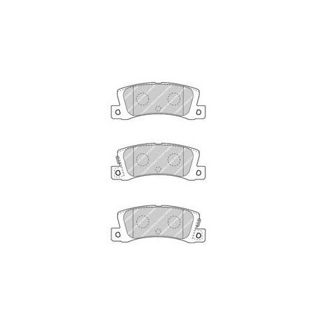 Kit pastiglie freno posteriore