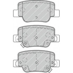 Kit pastiglie freno posteriore