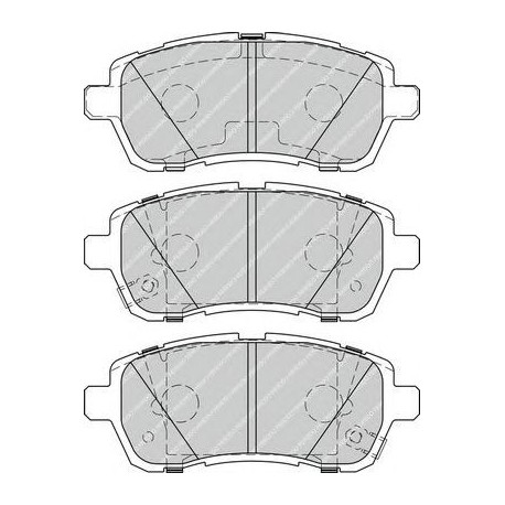 Kit pastiglie freno anteriore