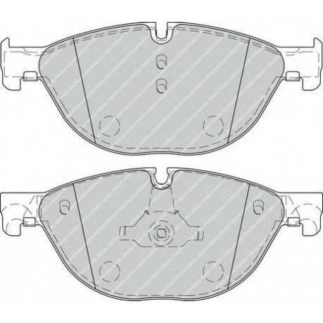 Kit pastiglie freno anteriore