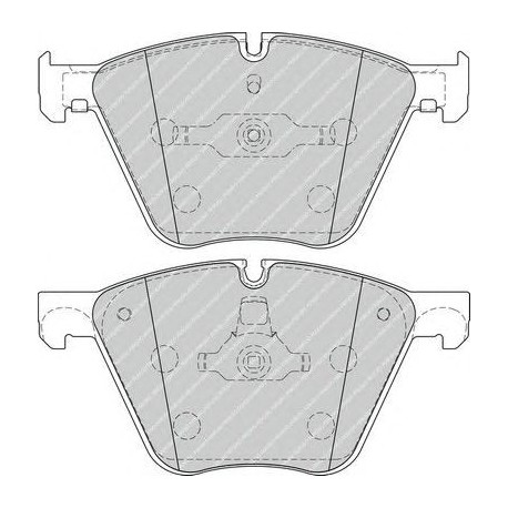 Kit pastiglie freno anteriore