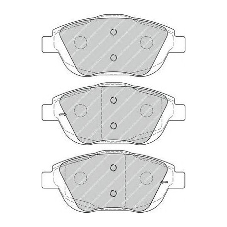 Kit pastiglie freno anteriore