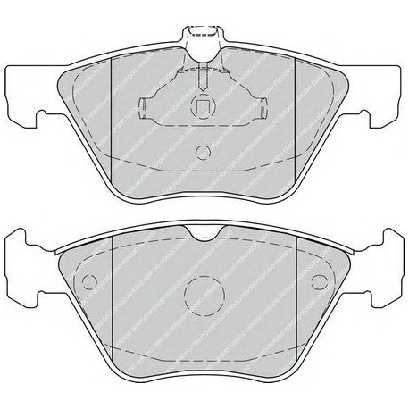 Kit pastiglie freno anteriore