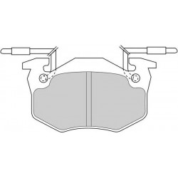 Kit pastiglie freno anteriore