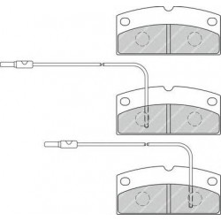 Kit pastiglie freno anteriore
