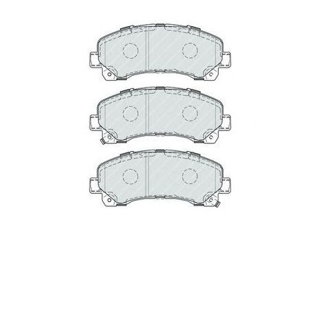 Kit pastiglie freno anteriore