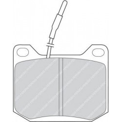 Kit pastiglie freno anteriore