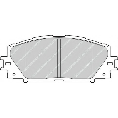 Kit pastiglie freno anteriore