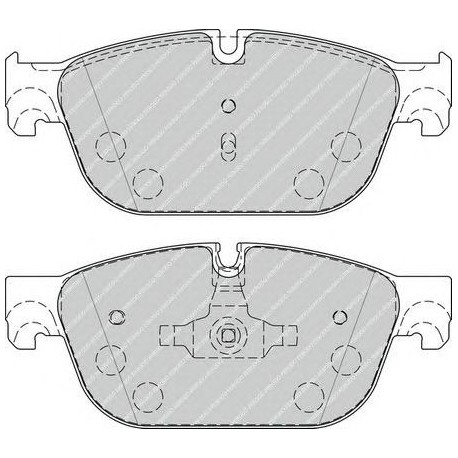 Kit pastiglie freno anteriore
