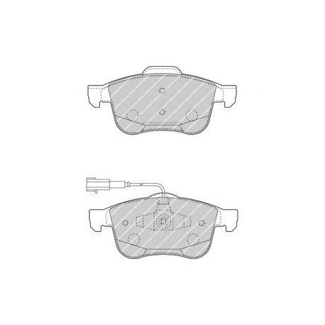 Kit pastiglie freno anteriore