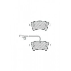 Kit pastiglie freno anteriore