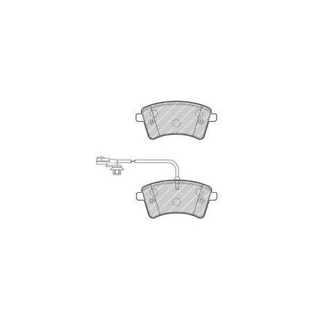 Kit pastiglie freno anteriore