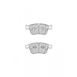 Kit pastiglie freno anteriore