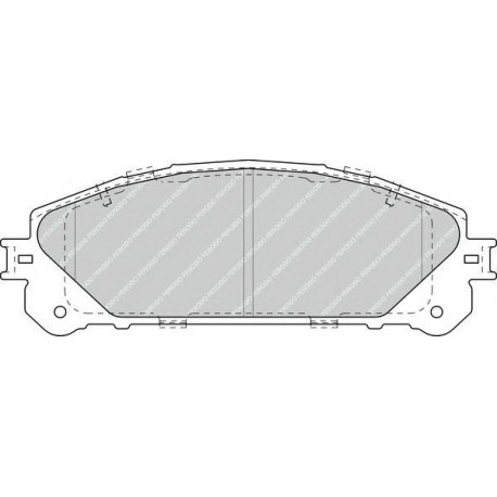 Kit pastiglie freno anteriore
