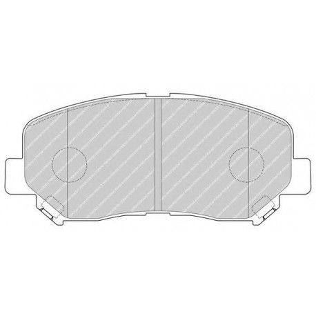 Kit pastiglie freno anteriore