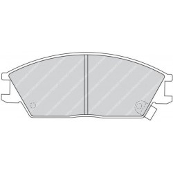 Kit pastiglie freno anteriore