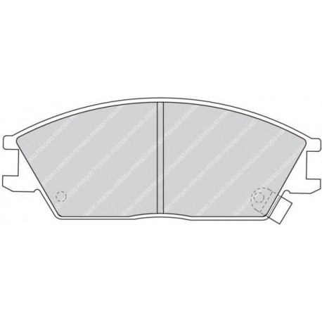 Kit pastiglie freno anteriore