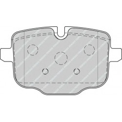 Kit pastiglie freno posteriore