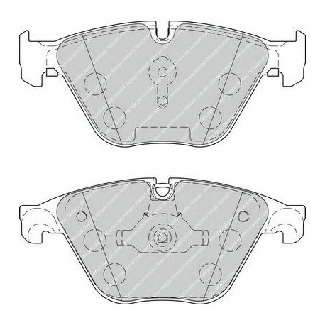 Kit pastiglie freno anteriore