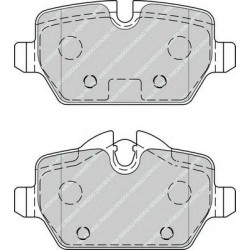 Kit pastiglie freno posteriore