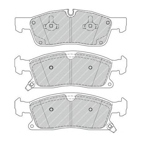 Kit pastiglie freno anteriore