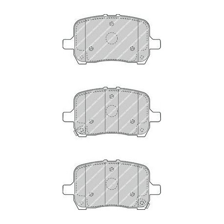 Kit pastiglie freno anteriore