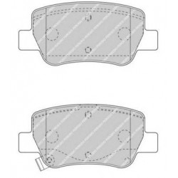 Kit pastiglie freno posteriore