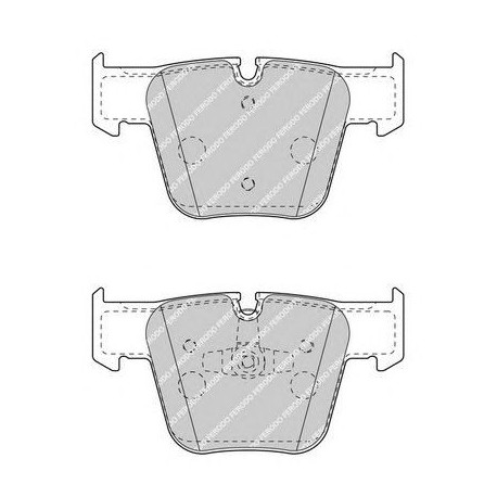 Kit pastiglie freno anteriore