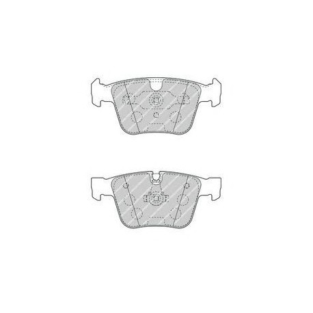 Kit pastiglie freno posteriore