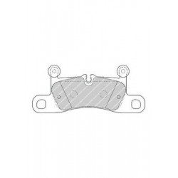 Kit pastiglie freno posteriore