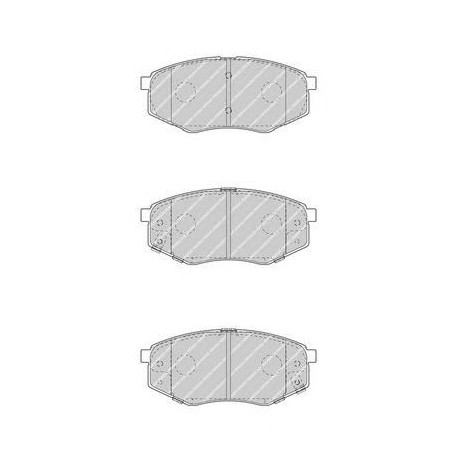 Kit pastiglie freno anteriore