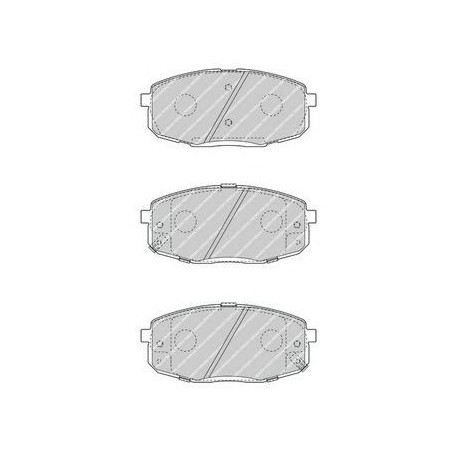 Kit pastiglie freno anteriore