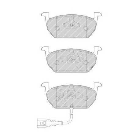 Kit pastiglie freno anteriore