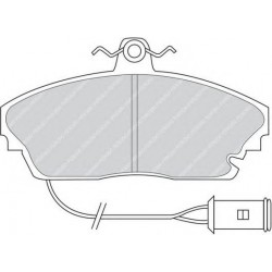 Kit pastiglie freno anteriore
