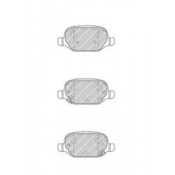 Kit pastiglie freno posteriore