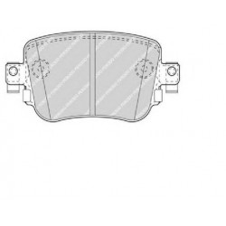 Kit pastiglie freno posteriore