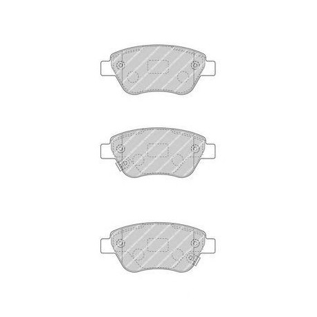 Kit pastiglie freno anteriore