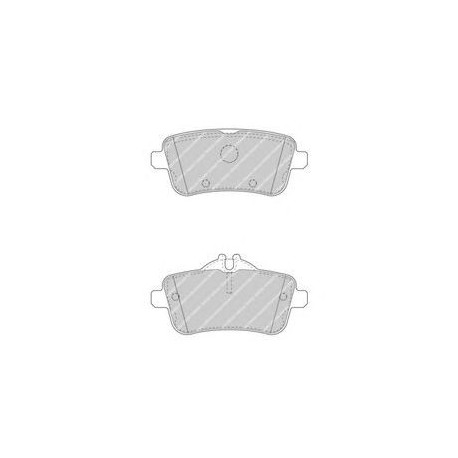 Kit pastiglie freno posteriore