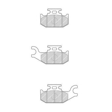 Kit pastiglie freno anteriore