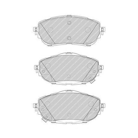 Kit pastiglie freno anteriore