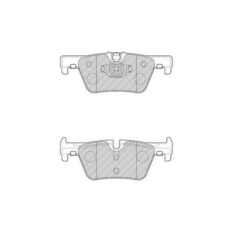 Kit pastiglie freno posteriore